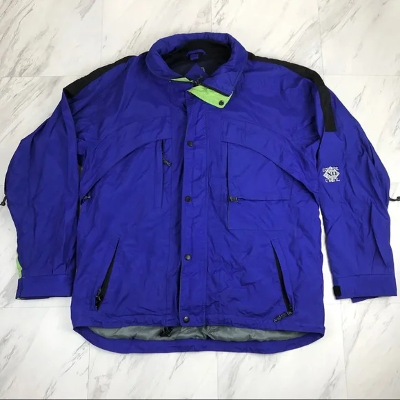 Boulder Gear Vintage Bright Ski Winter Jacket L X - Picture 1 of 8
